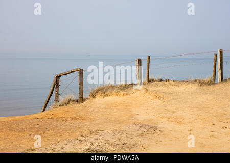 Red Cliff, Kampne, Sylt, Nordfriesische Inseln, Nordfriesland, Schleswig-Holstein, Deutschland, Europa Stockfoto