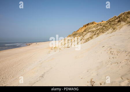 Red Cliff, Kampne, Sylt, Nordfriesische Inseln, Nordfriesland, Schleswig-Holstein, Deutschland, Europa Stockfoto