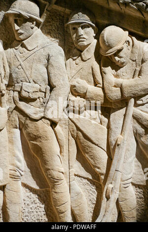 Kriegerdenkmal, Barjols, Var, Frankreich Stockfoto