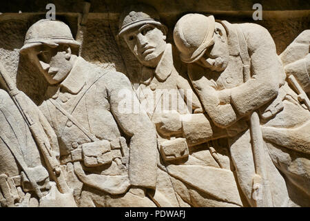 Kriegerdenkmal, Barjols, Var, Frankreich Stockfoto