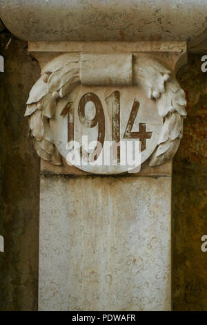 Kriegerdenkmal, Barjols, Var, Frankreich Stockfoto