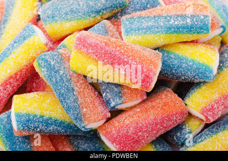 Jelly candy isoliert als Hintergrund Stockfoto