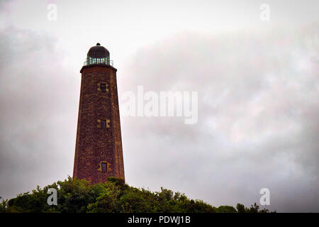 Die Cape Henry Lighthouse in Virginia Beach, Virginia gebaut im Jahre 1792. Stockfoto