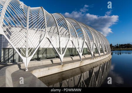 Innovation, Wissenschaft und Technologie-Gebäude an der Florida Polytechnic University, Lakeland, Florida, USA Stockfoto