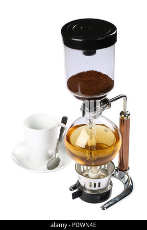 "Syphon Kaffeemaschine Stockfoto