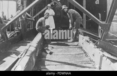 271 StateLibQld 1 70967 Palmer River Gold dredge Stockfoto