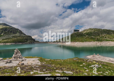 Rudolfs Hütte Berg Hotel in der granats Gruppe von Bergen in der Nähe von Zell am See in Österreich Stockfoto