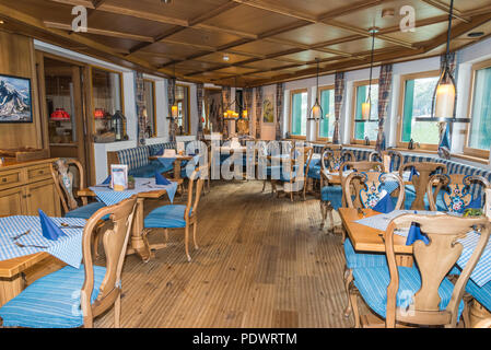 Rudolfs Hütte Berg Hotel in der granats Gruppe von Bergen in der Nähe von Zell am See in Österreich Stockfoto