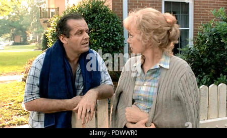 Der Zuneigung 1983 Paramount Pictures Film mit Shirley MacLaine und Jack Nicholson Stockfoto