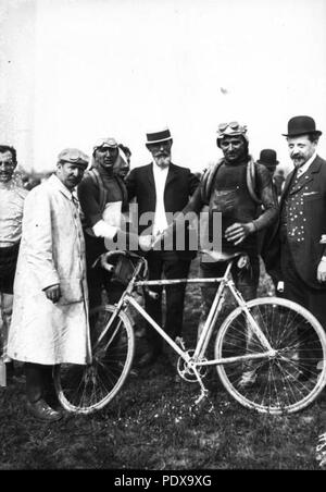 359 Tour de France 1er août 1909, François Faber et Alavoine Stockfoto