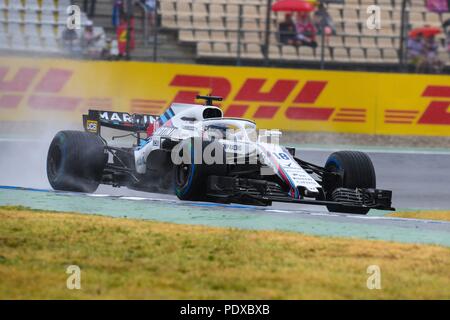 Hockenheim, Deutschland. 21. Juli 2018. firo 21.07.2018, Formel 1, Motorsport, Formel 1-Saison 2018: Hockenheim Grand Prix von Deutschland, Lance schlendern, Williams Martini Racing, | Nutzung der weltweiten Kredit: dpa/Alamy leben Nachrichten Stockfoto