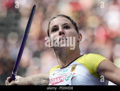 Berlin, Deutschland. 10 Aug, 2018. Leichtathletik Europameisterschaft
