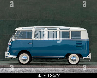 1965 VW T1 21 Fenster micro Bus Samba Stockfoto