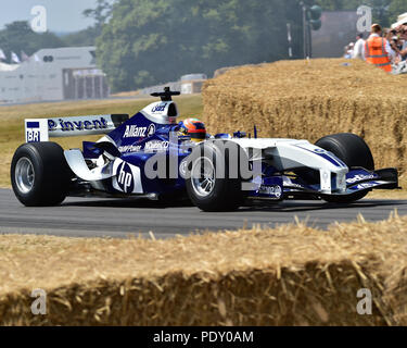 Karun Chandhok, Williams-BMW FW26, die Turbo-Ära und jenseits, Festival der Geschwindigkeit - das Silberne Jubiläum, Goodwood Festival der Geschwindigkeit, 2018, Motorsport, ein Stockfoto