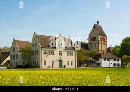 Münster St. Maria und Markus, Klosterinsel, Mittelzell, Insel Reichenau, Bodensee, Baden-Württemberg, Deutschland Stockfoto