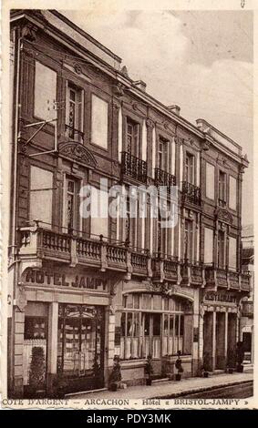 Arcachon - Hôtel Bristol-Jampy 1. Stockfoto