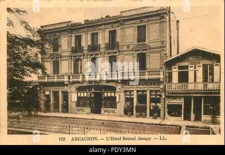 Arcachon - Hôtel Bristol-Jampy 3. Stockfoto