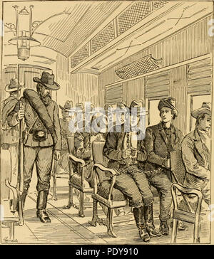 'Daring und Leiden: die Geschichte der Andrews Railroad Raid in Georgien 1862.." (1887) Stockfoto