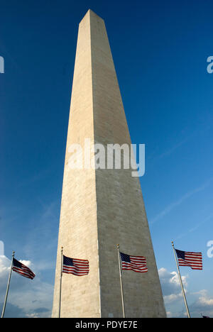 Washington Monument, Wahrzeichen, Washington D.C. fröhliche Blossom Festival Stockfoto