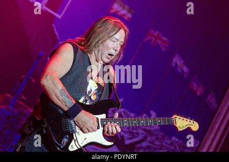 Dave Murray Iron Maiden SSE Arena Belfast Stockfoto