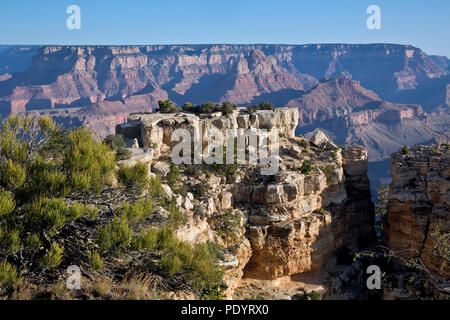 AZ 00261-00 ... ARIZONA - Aussicht auf den Canyon von Moran Point im Grand Canyon National Park. Stockfoto