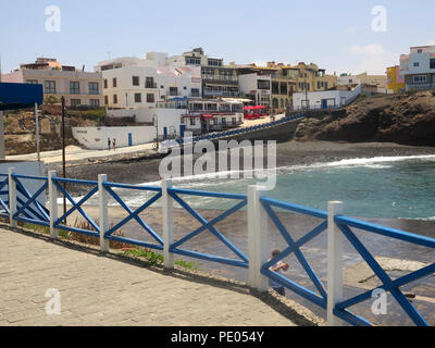 Das Dorf El Cotillo Fuerteventura Stockfoto