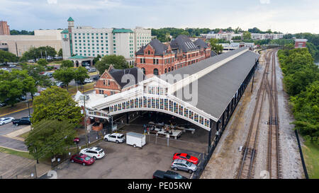 Union Bahnhof Halle, Montgomery, Alabama Stockfoto