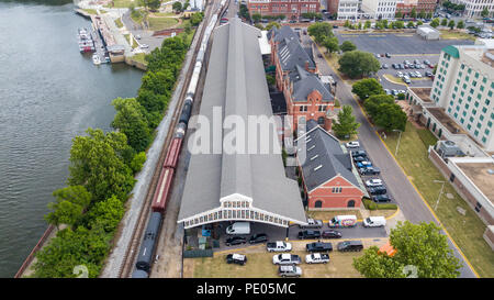 Union Bahnhof Halle, Montgomery, Alabama Stockfoto