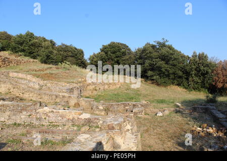 Oppidum Saint Vincent, Gaujac, Frankreich Stockfoto