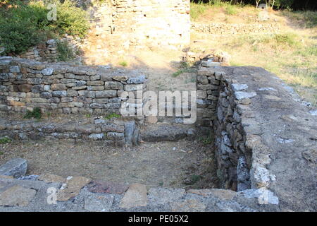 Oppidum Saint Vincent, Gaujac, Frankreich Stockfoto