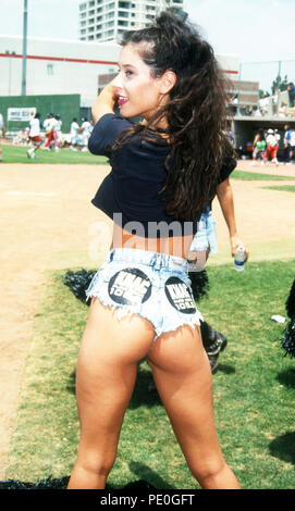 LOS ANGELES, Ca - 14. Juni: Eine allgemeine Ansicht der Atmosphäre an T.J. Martell profitieren Baseballspiel am 14. Juni 1992 an Dedeaux Feld in Los Angeles, Kalifornien. Foto von Barry King/Alamy Stock Foto Stockfoto