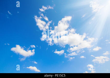 Blauer Himmel Stockfoto