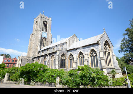 St Giles Kirche, Norwich Stockfoto
