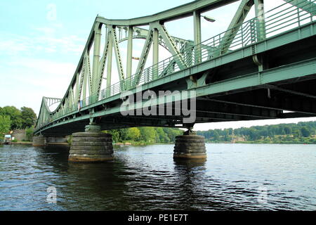 Glienicker Brücke. Potsdam, Deutschland. Stockfoto