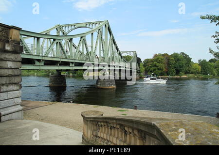 Glienicker Brücke. Potsdam, Deutschland. Stockfoto