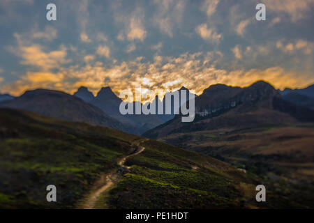 Wicklung-Pfad Stockfoto