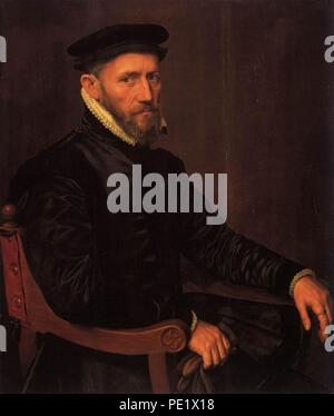 Anthonis Mor - Sir Thomas Gresham - Stockfoto