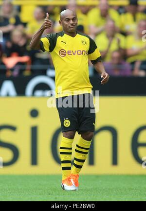 Dortmund, Deutschland. 11 Aug, 2018. firo: 11.08.2018 Fußball, Saison 2017/2018 1.Bundesliga: Borussia Dortmund Saison Eröffnung, Evanilson, | Nutzung der weltweiten Kredit: dpa/Alamy leben Nachrichten Stockfoto