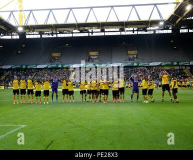 Dortmund, Deutschland. 11 Aug, 2018. firo: 11.08.2018 Fußball, Saison 2017/2018 1.Bundesliga: Borussia Dortmund Saison Eröffnung, endgültige Jubel, Legenden, | Verwendung der weltweiten Kredit: dpa/Alamy leben Nachrichten Stockfoto