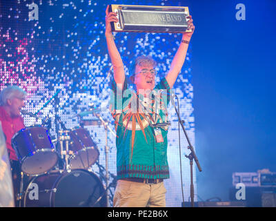 Schottland, Großbritannien, 12. August 2018. Die Glockenblumen im Konzert an Party im Palace, Linlithgow, Edinburgh, Großbritannien, 12. August 2018 Credit: Stuart Westwood/Alamy leben Nachrichten Stockfoto