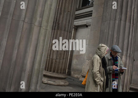 In Glasgow, Schottland, am 8. August 2018. Stockfoto