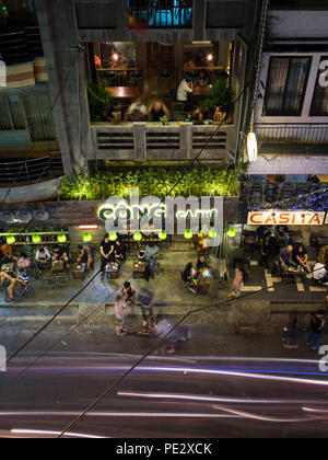 Cong Ca Phe (Cafe) in Ho Chi Minh City (HCMC) Stockfoto
