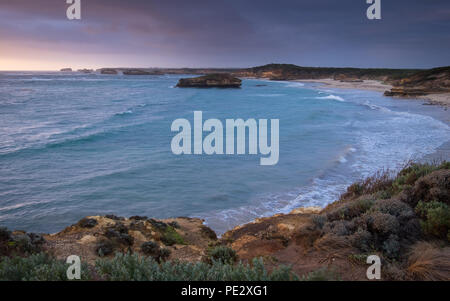 Die Bucht der Märtyrer, an Victorias Great Ocean Road, Australien. Stockfoto