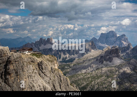 Blick vom Piccolo Lagazuoi, Dolomiten, Italien Stockfoto