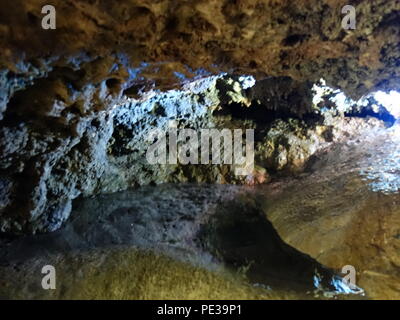 Foto von der Mutter Shipton Höhle in Knaresborough Stockfoto