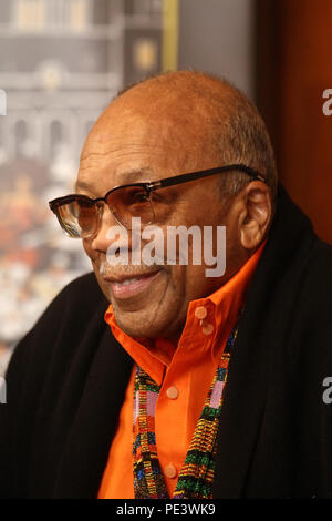 Quincy Jones an der 45th Edition von Umbria Jazz Pressekonferenz mit: Quincy Jones Wo: Rom, Italien Wann: 11 Aug 2018 Quelle: IPA/WENN.com ** Nur für die Veröffentlichung in Großbritannien, den USA, Deutschland, Österreich, Schweiz ** verfügbar Stockfoto