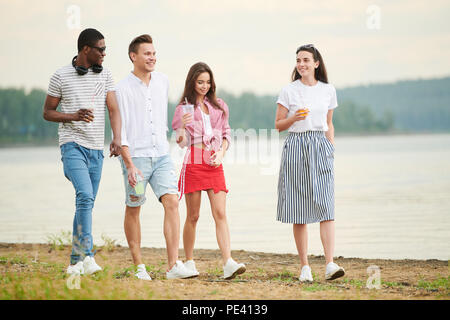 Junge Leute reisen Stockfoto