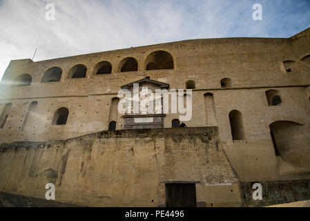 Castel Sant'Elmo in Neapel, Italien Stockfoto