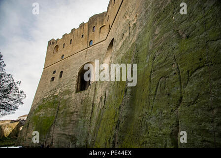 Castel Sant'Elmo in Neapel, Italien Stockfoto