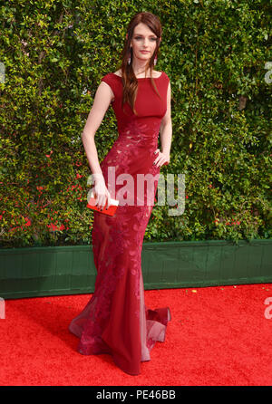 Lydia Hearst206 Am 2015 Creative Arts Emmy Awards auf der Microsoft Theater in Los Angeles. Sept. 12, 2015. Lydia Hearst 206 Veranstaltung in Hollywood Leben - Kalifornien, Red Carpet Event, USA, Filmindustrie, Prominente, Fotografie, Bestof, Kunst, Kultur und Unterhaltung, Topix prominente Mode, Besten, Hollywood Leben, Event in Hollywood Leben - Kalifornien, Roter Teppich und backstage, Film Stars, TV Stars, Musik, Promis, Topix, Bestof, Kunst, Kultur und Unterhaltung, vertikal, eine Person, Fotografie, Mode, volle Länge, 2015 Anfrage tsuni@Gamma-USA.com, Kredit Tsuni/US Stockfoto